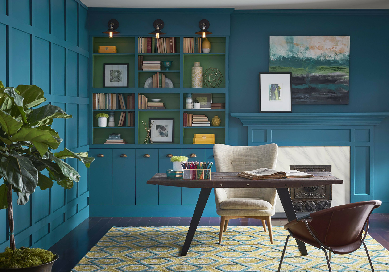 15 Colores que combinan con Azul Petróleo en paredes y decoración - Mil  Ideas de Decoración