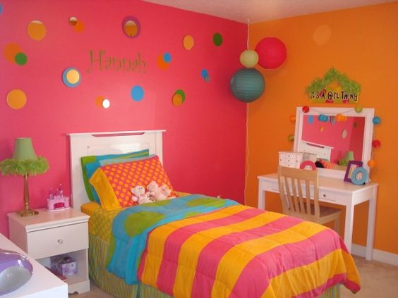 Ideas sobre colores para habitaciones de niñas