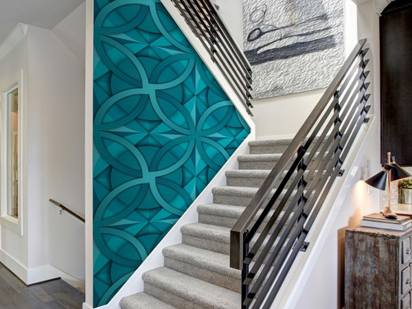 30 ideas para decorar escaleras: Paredes, descansillos, barandillas y  escalones - Mil Ideas de Decoración