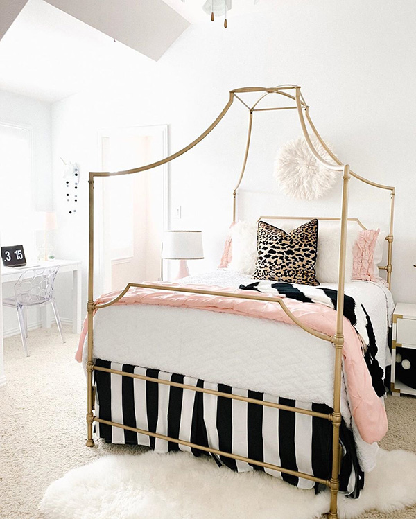 50 ideas para decorar el cuarto o dormitorio de una chica adolescente - Mil Ideas Decoración
