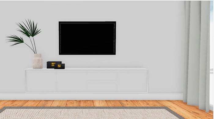 Decorar mueble tv