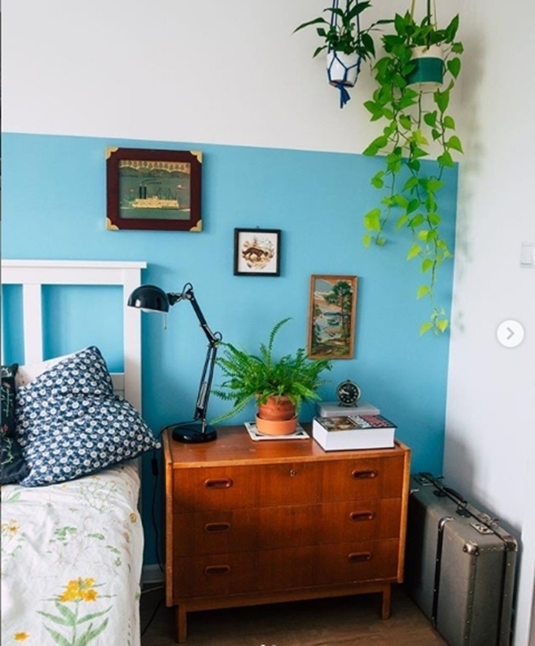 29 photos and ideas to paint a room in two colors
