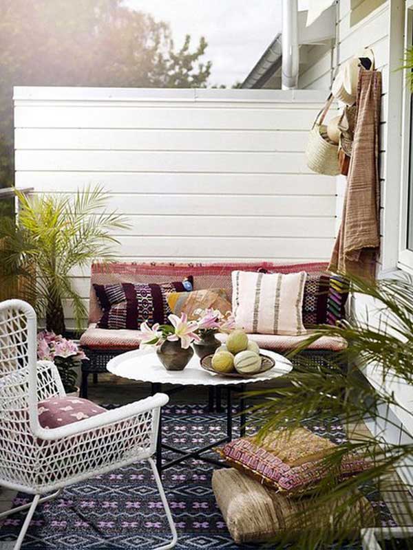 30 ideas para decorar una terraza pequeña. | Mil Ideas de Decoración