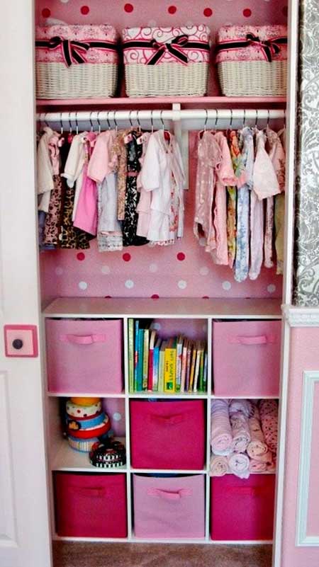 5 ideas o soluciones organizar el armario del bebé.