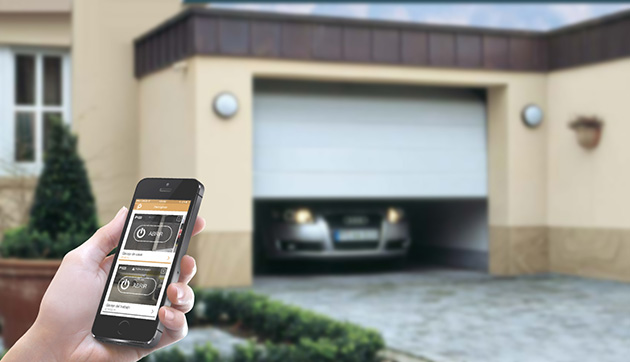 Dispositivo y aplicación Parkingdoor para abrir la puerta del garaje con el móvil